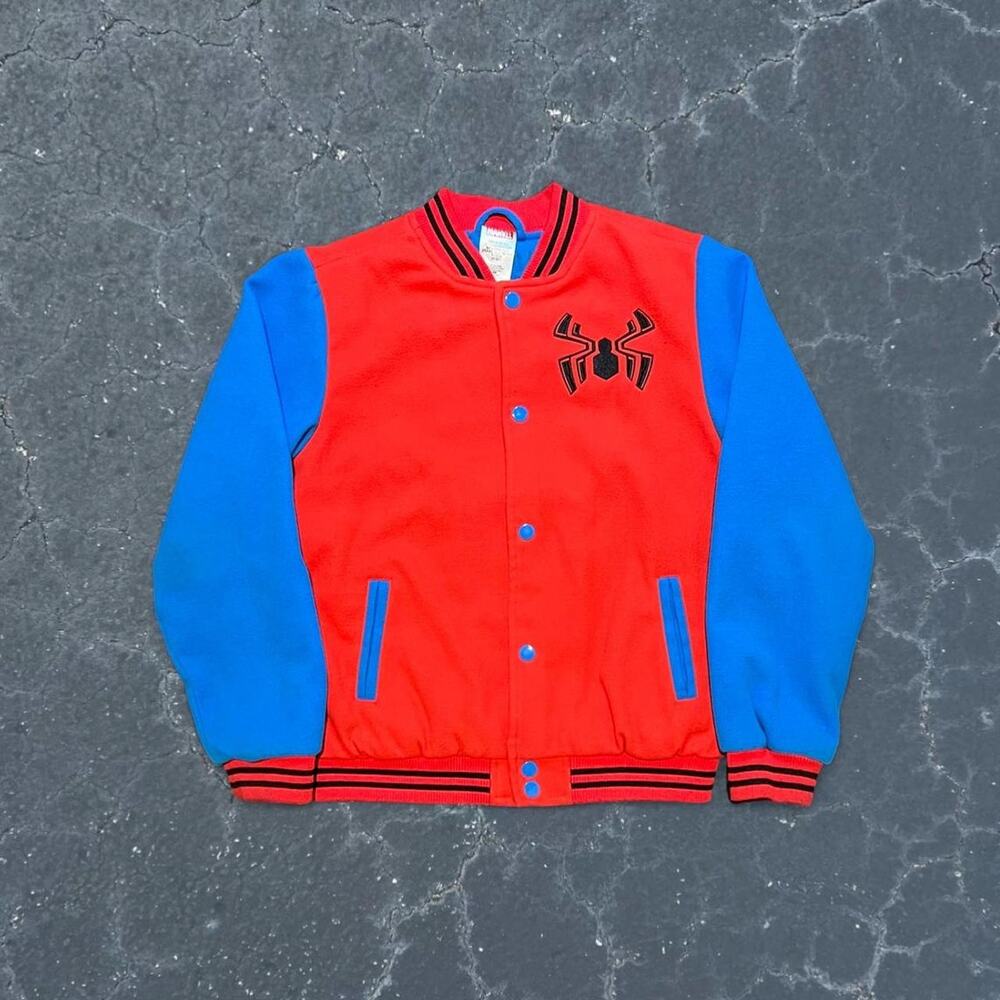 Marvel spider man red and blue jacket
